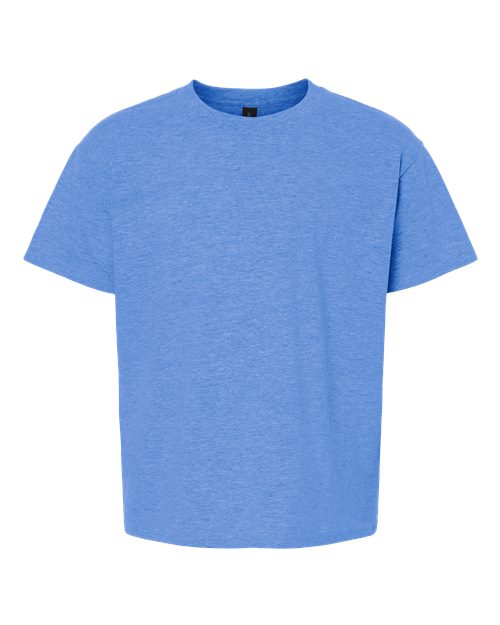 Youth Softstyle® T-Shirt - Heather Royal Front