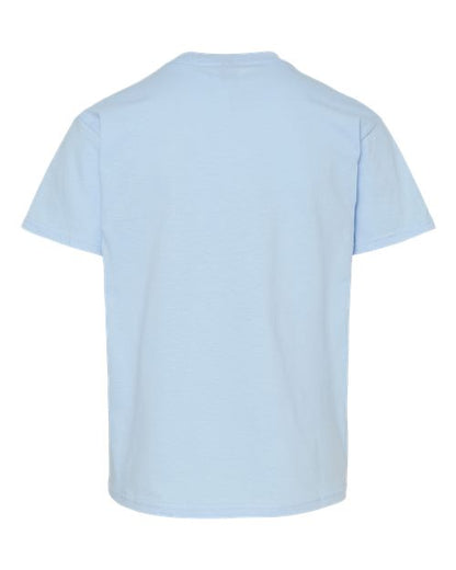 Youth Softstyle® T-Shirt - Light Blue Back