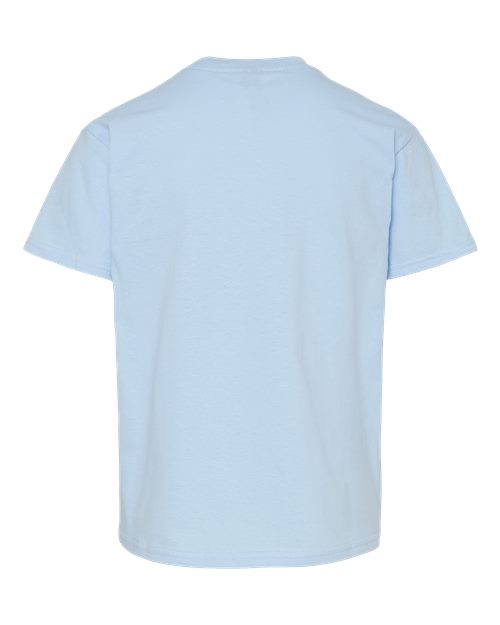 Youth Softstyle® T-Shirt - Light Blue Back