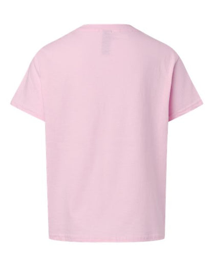 Youth Softstyle® T-Shirt - Light Pink Back