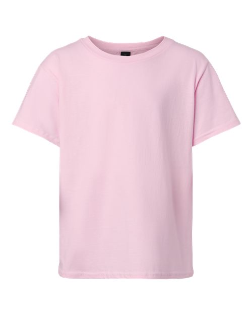 Youth Softstyle® T-Shirt - Light Pink Front