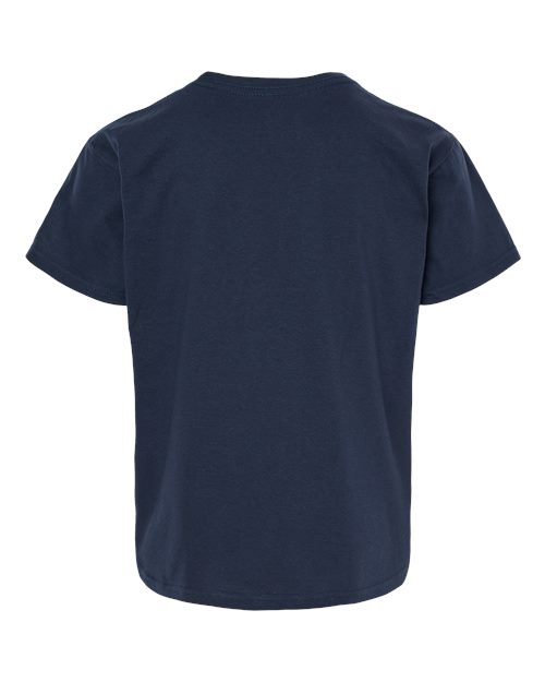 Youth Softstyle® T-Shirt - Navy Back