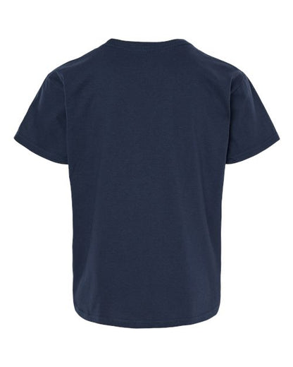 Youth Softstyle® T-Shirt - Navy Back