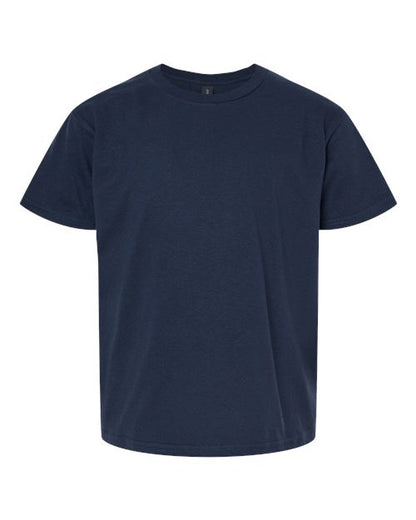 Youth Softstyle® T-Shirt - Navy Front