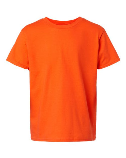 Youth Softstyle® T-Shirt - Orange Front