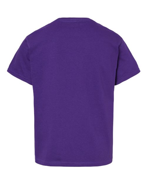 Youth Softstyle® T-Shirt - Purple Back