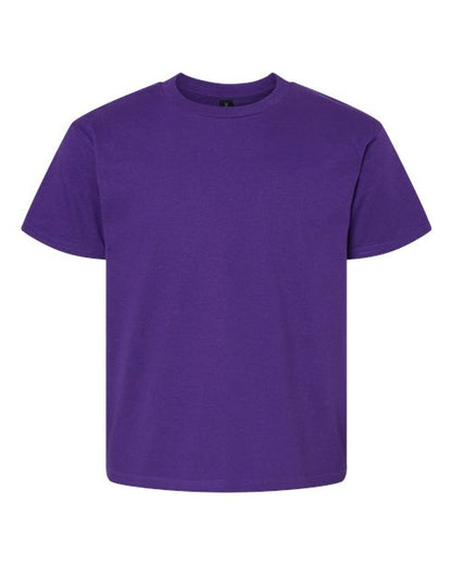 Youth Softstyle® T-Shirt - Purple Front