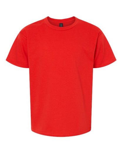 Youth Softstyle® T-Shirt - Red Front