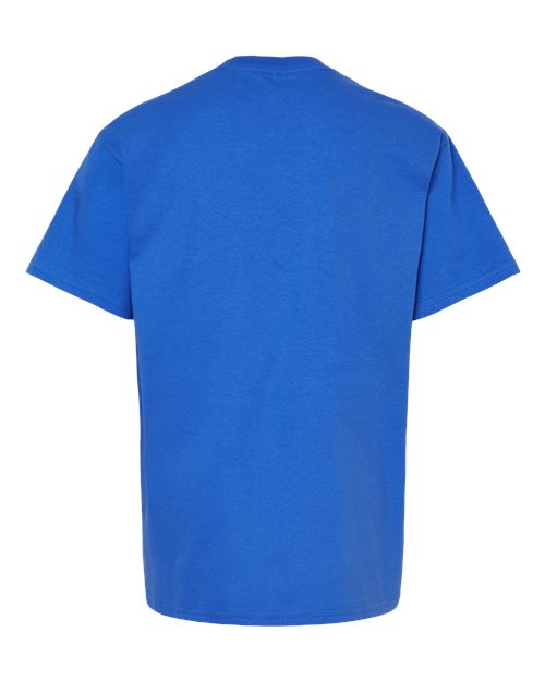 Youth Softstyle® Midweight T-Shirt - Royal Back