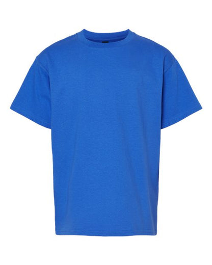 Youth Softstyle® Midweight T-Shirt - Royal Front