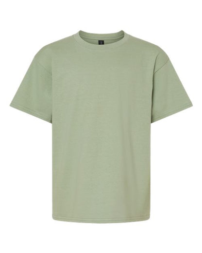 Youth Softstyle® Midweight T-Shirt - Sage Front