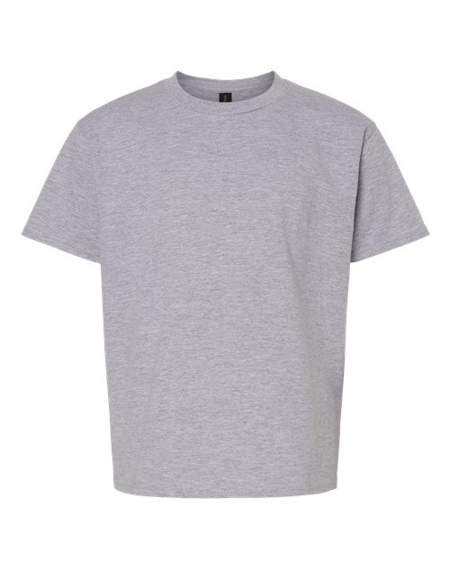 Youth Softstyle® Midweight T-Shirt - Sport Grey Front