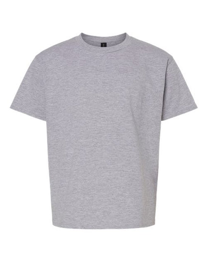 Youth Softstyle® Midweight T-Shirt - Sport Grey Front