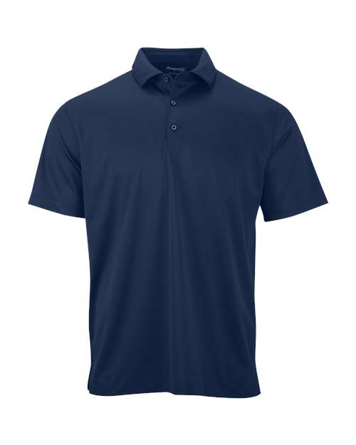 Paragon Men's Preakness Micro Mesh Polo - Navy Front