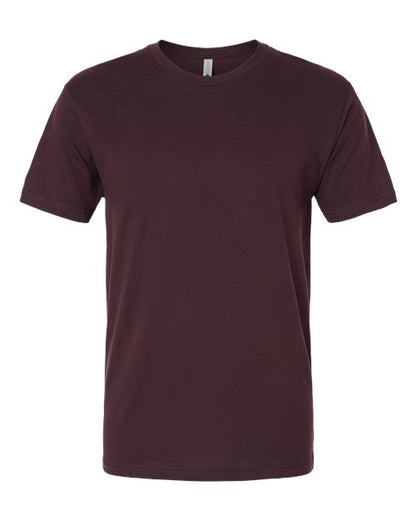 Next Level Unisex Cotton Tee - Oxblood Front