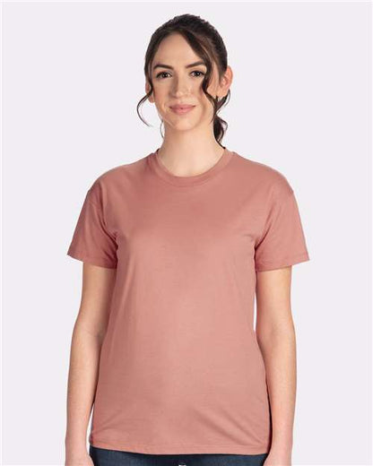 Next Level Women's Cotton Relaxed Tee - Model Front