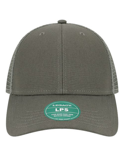 LEGACY Lo-Pro Snapback Trucker Cap - Dark Grey/ Dark Grey Front