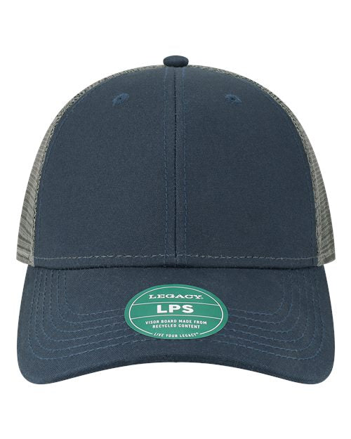 LEGACY Lo-Pro Snapback Trucker Cap - Navy/ Dark Grey Front