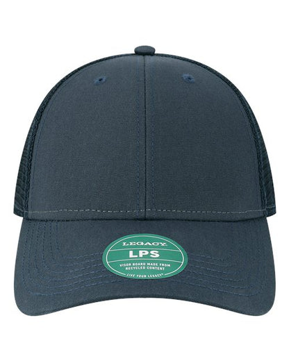 LEGACY Lo-Pro Snapback Trucker Cap - Navy/ Navy Front