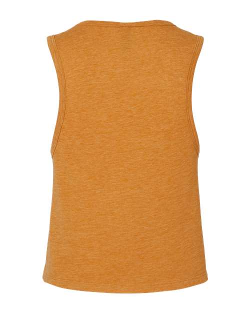 Next Level Women's Festival Crop Tank - Back