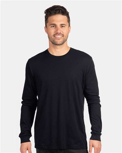 Next Level Unisex CVC Long Sleeve Tee - Model Front