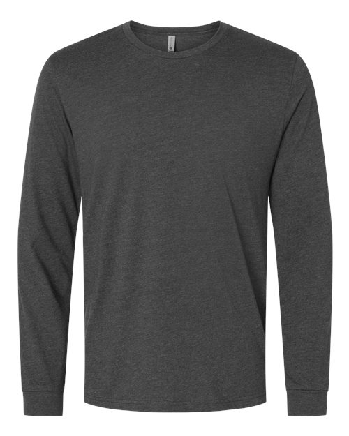 Next Level Unisex CVC Long Sleeve Tee - Charcoal Front