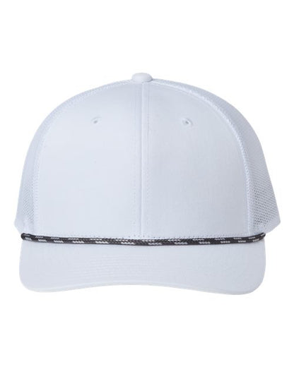 The Game Everyday Rope Trucker Cap - White/ White Front