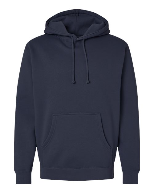 Independent Trading Co. Unisex Heavyweight Hooded Sweatshirt - Navy Front