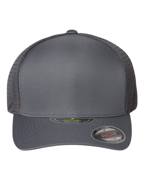 Flexfit Unipanel™ Trucker Cap - Charcoal Front