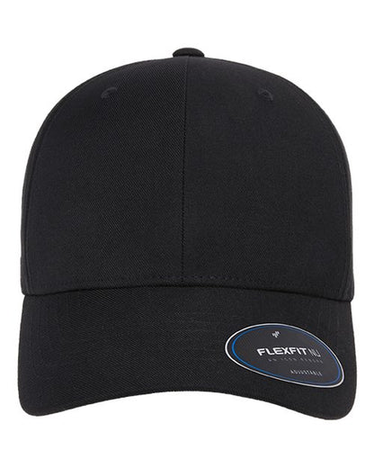 Flexfit NU® Adjustable Cap - Black Front