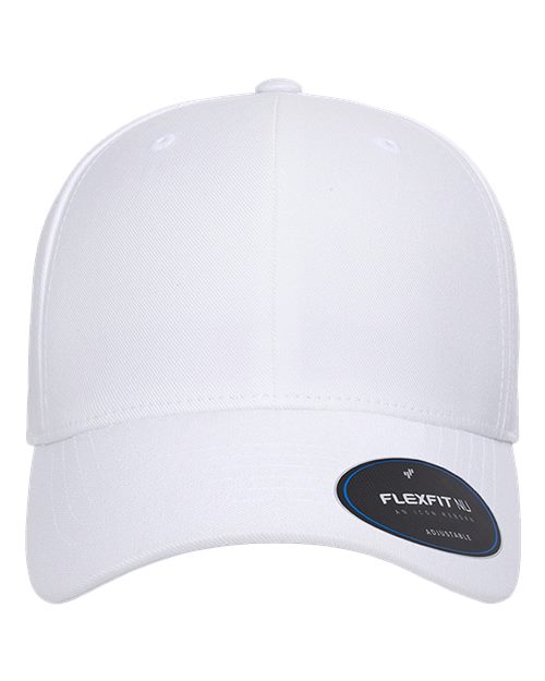 Flexfit NU® Adjustable Cap - White Front