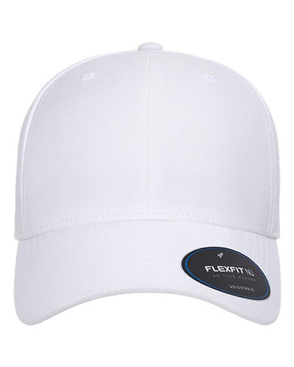Flexfit NU® Adjustable Cap - White Front