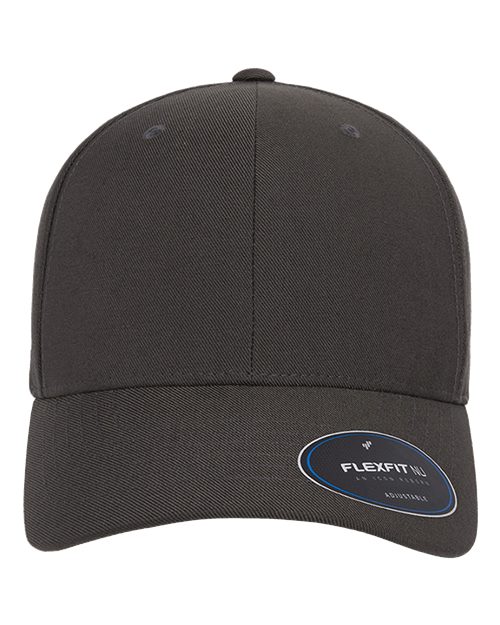 Flexfit NU® Adjustable Cap - Dark Grey Front
