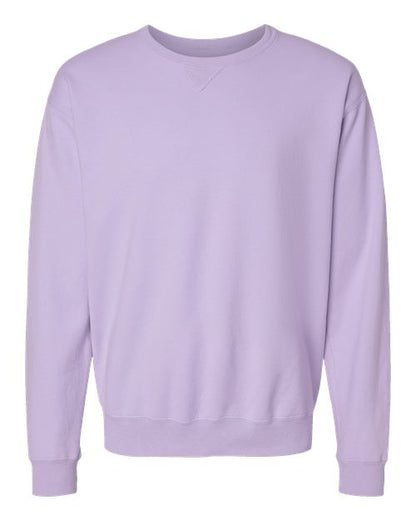 ComfortWash by Hanes Unisex Garment-Dyed Crewneck Sweatshirt - Future Lavender Front