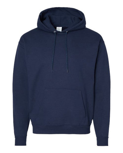 Hanes Unisex EcoSmart® Hooded Sweatshirt - Athletic Navy Front