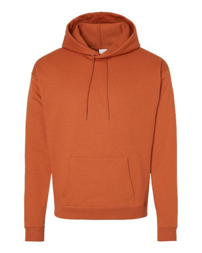 Hanes Unisex EcoSmart® Hooded Sweatshirt - Texas Orange Front