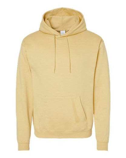 Hanes Unisex EcoSmart® Hooded Sweatshirt - Athletic Gold Front