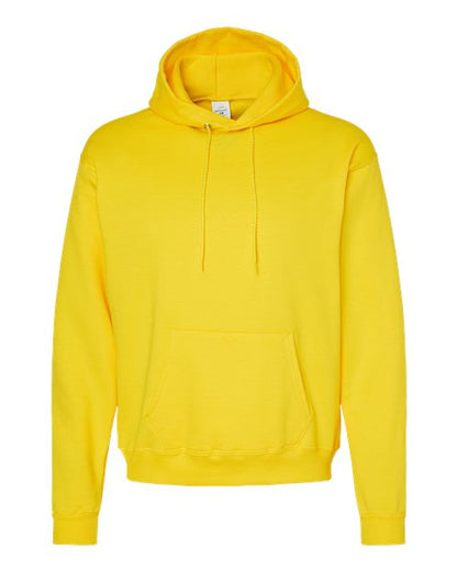 Hanes Unisex EcoSmart® Hooded Sweatshirt - Athletic Yellow Front