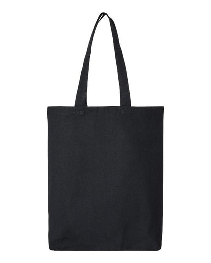 OAD Midweight Recycled Gusseted Tote - Recycled Black Front