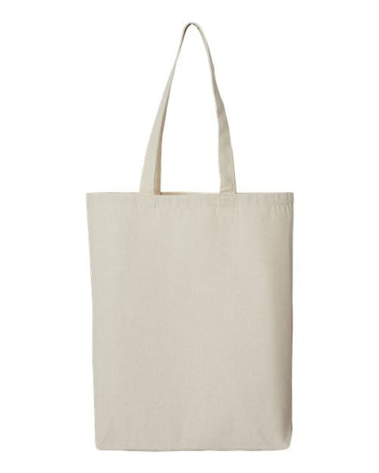 OAD Midweight Recycled Gusseted Tote - Recycled Natural Front