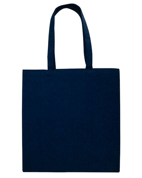 OAD Midweight Recycled Tote Bag - Heather Navy Front