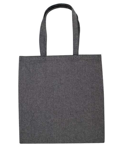OAD Midweight Recycled Tote Bag - Steel Grey Front