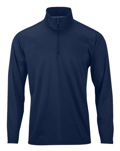 Paragon Men's Breckenridge Quarter-Zip Pullover - Navy Front