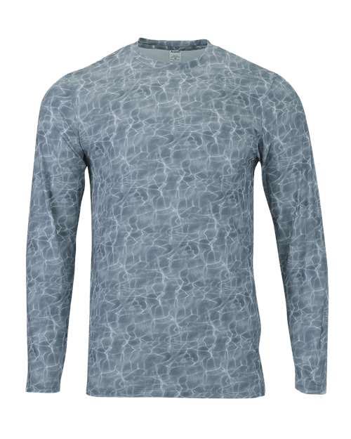 Paragon Men's Belize Sublimated Long Sleeve T-Shirt - Dark Water Front