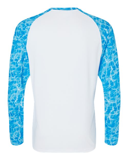Paragon Men's Panama Colorblocked Long Sleeve T-Shirt - Back
