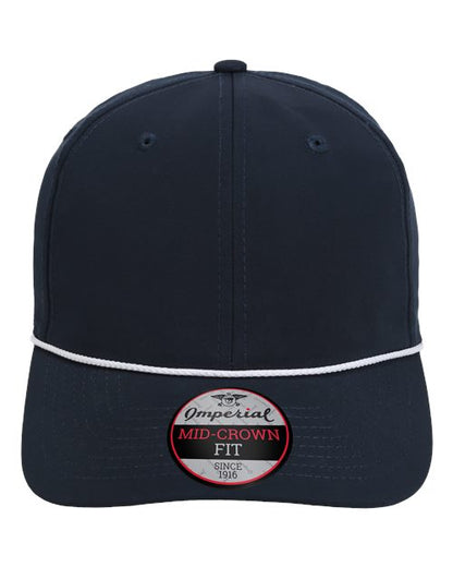 Imperial The Wingman Cap - Navy/ White Front