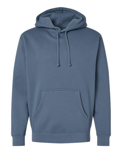 Independent Trading Co. Unisex Heavyweight Hooded Sweatshirt - Storm Blue Front