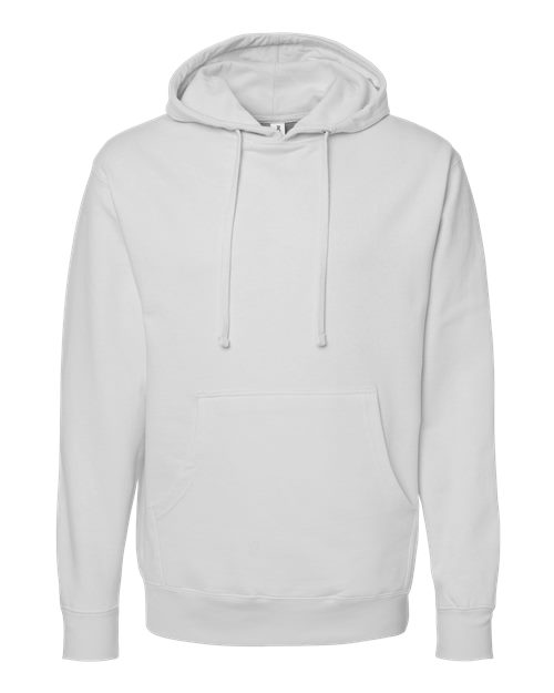 Independent Trading Co. Unisex Midweight Hooded Sweatshirt - Smoke Front