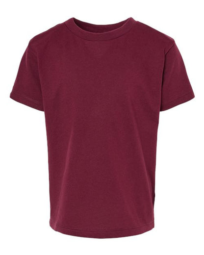 BELLA + CANVAS Toddler Jersey Tee - Maroon Front
