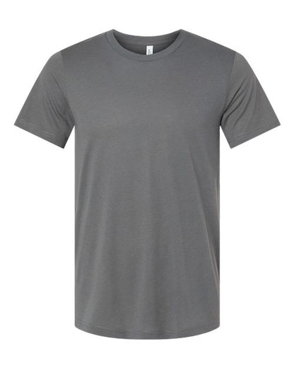 BELLA + CANVAS Triblend Tee - Solid Asphalt Triblend Front